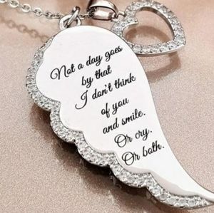 New !!!Angel wing. Inspirational necklace